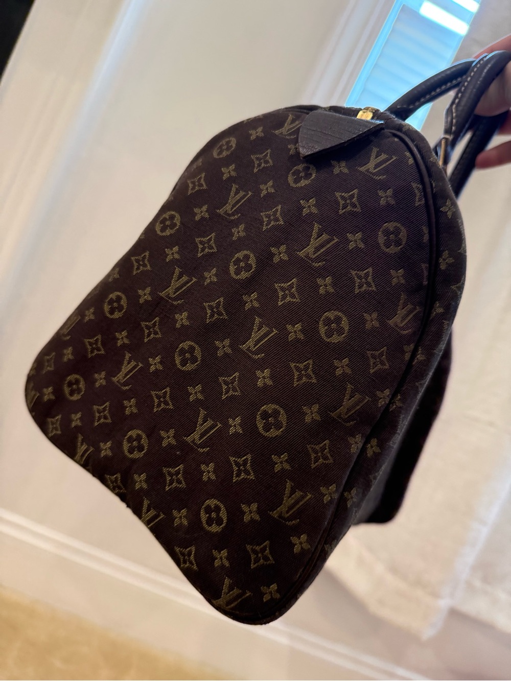 Very good condition! Louis Vuitton Speedy 30 Mini Lin - Picture 4 of 10